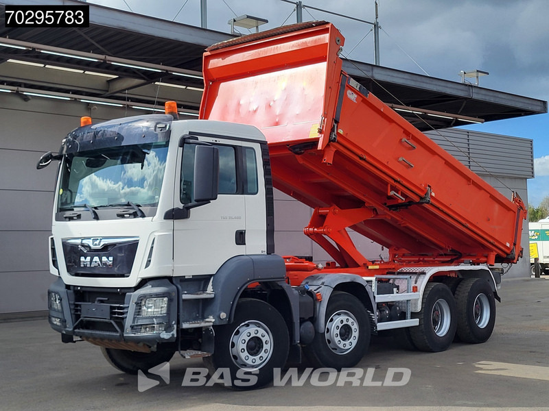 MAN TGS 35.400 8X4 13m3 CIF Bennes 2-side tipper Steel suspension Automatic Euro 6 - Kipper vrachtwagen: afbeelding 3 MAN TGS 35.400 8X4 13m3 CIF Bennes 2-side tipper Steel suspension Automatic Euro 6 - Kipper vrachtwagen: afbeelding 3