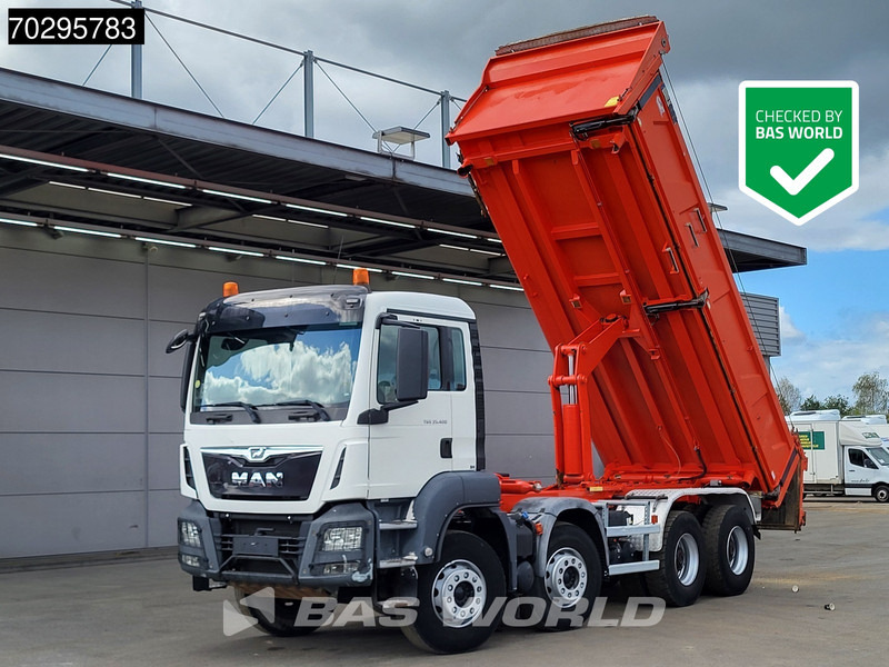 MAN TGS 35.400 8X4 13m3 CIF Bennes 2-side tipper Steel suspension Automatic Euro 6 - Kipper vrachtwagen: afbeelding 1 MAN TGS 35.400 8X4 13m3 CIF Bennes 2-side tipper Steel suspension Automatic Euro 6 - Kipper vrachtwagen: afbeelding 1