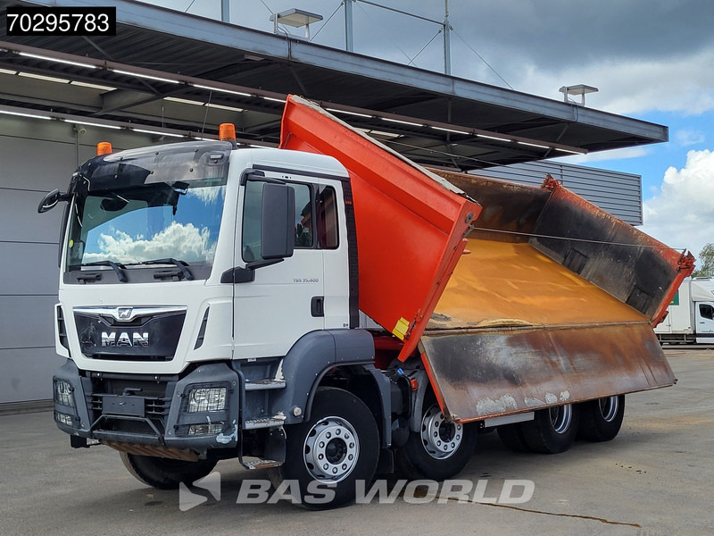 MAN TGS 35.400 8X4 13m3 CIF Bennes 2-side tipper Steel suspension Automatic Euro 6 - Kipper vrachtwagen: afbeelding 5 MAN TGS 35.400 8X4 13m3 CIF Bennes 2-side tipper Steel suspension Automatic Euro 6 - Kipper vrachtwagen: afbeelding 5