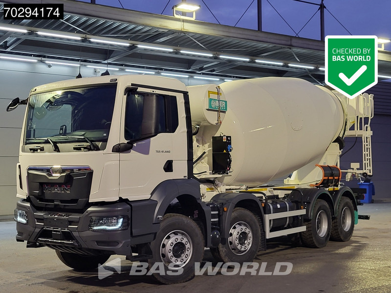 MAN TGS 41.440 8X4 NEW! 12m3 Imer Mixer Steelsuspension Big-Axle Automatic Euro 6 - Betonmixer: afbeelding 1 MAN TGS 41.440 8X4 NEW! 12m3 Imer Mixer Steelsuspension Big-Axle Automatic Euro 6 - Betonmixer: afbeelding 1