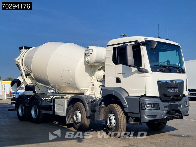 Nieuw Betonmixer MAN TGS 41.440 8X4 NEW! 12m3 Stetter Mixer Big-Axle Steelsuspension Automatic Euro 6: afbeelding 12