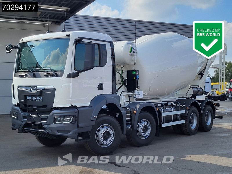 MAN TGS 41.440 8X4 NEW! 12m3 Stetter Mixer Big-Axle Steelsuspension Automatic Euro 6 - Betonmixer: afbeelding 1 MAN TGS 41.440 8X4 NEW! 12m3 Stetter Mixer Big-Axle Steelsuspension Automatic Euro 6 - Betonmixer: afbeelding 1
