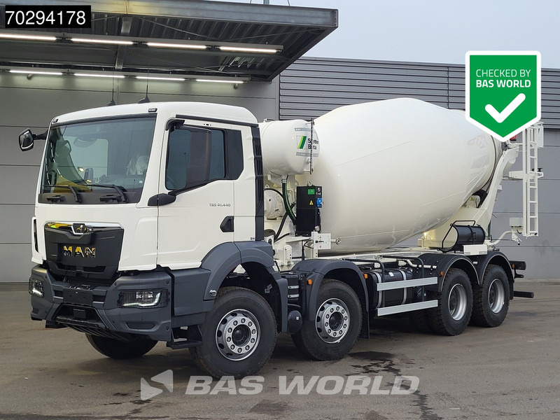 MAN TGS 41.440 8X4 NEW! 12m3 Stetter concrete mixer Big-Axle Steelsuspension Euro 6 - Betonmixer: afbeelding 1 MAN TGS 41.440 8X4 NEW! 12m3 Stetter concrete mixer Big-Axle Steelsuspension Euro 6 - Betonmixer: afbeelding 1