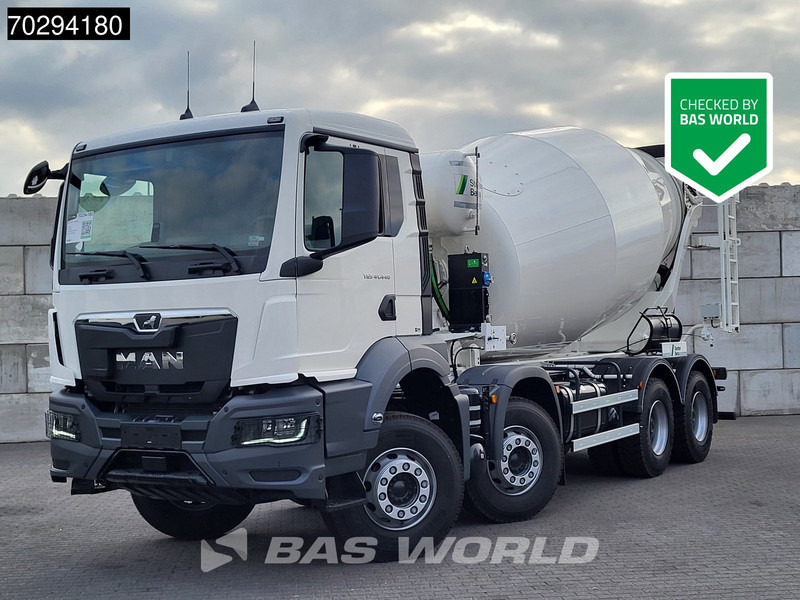 MAN TGS 41.440 8X4 New! 12m3 Schwing Mixer Big-Axle Steelsuspension Automatic Euro 6 - Betonmixer: afbeelding 1 MAN TGS 41.440 8X4 New! 12m3 Schwing Mixer Big-Axle Steelsuspension Automatic Euro 6 - Betonmixer: afbeelding 1