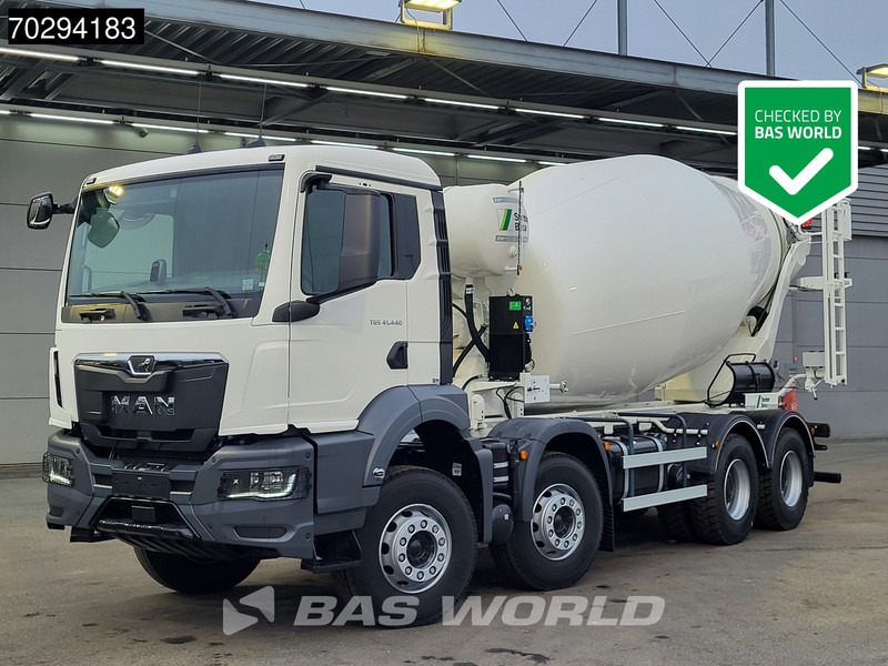 MAN TGS 41.440 8X4 New! 12m3 Stetter Mixer Big-Axle Steelsuspension Automatic Euro 6 - Betonmixer: afbeelding 1 MAN TGS 41.440 8X4 New! 12m3 Stetter Mixer Big-Axle Steelsuspension Automatic Euro 6 - Betonmixer: afbeelding 1