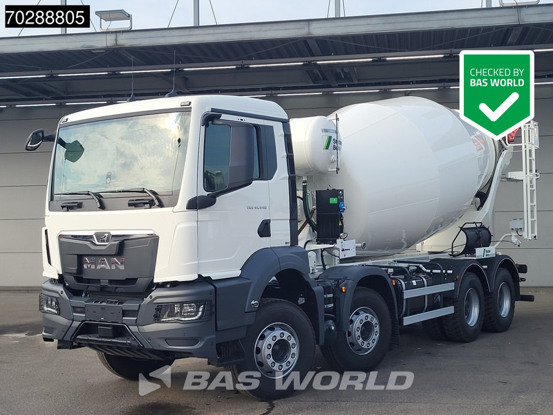 MAN TGS 41.440 8X4 New! 12m3 Stetter Steelsuspension Automatic Euro 6 - Betonmixer: afbeelding 1 MAN TGS 41.440 8X4 New! 12m3 Stetter Steelsuspension Automatic Euro 6 - Betonmixer: afbeelding 1