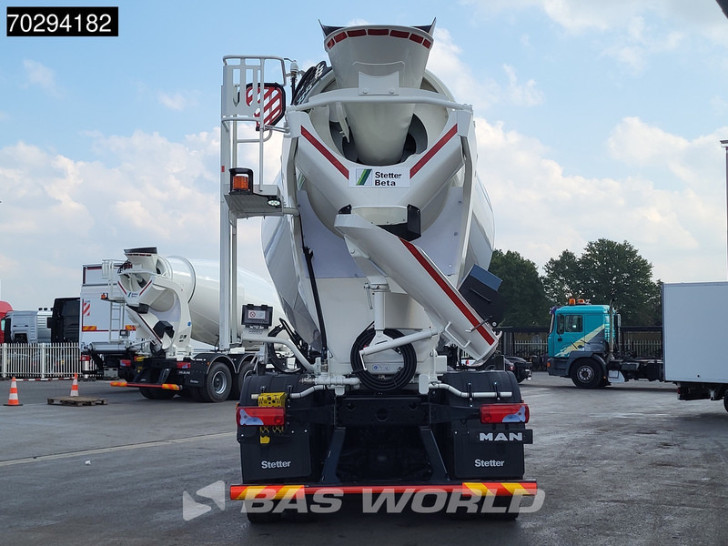 Nieuw Betonmixer MAN TGS 41.440 8X4 New! Stetter 12 FHC BL Mixer Big-Axle Steelsuspension Automatic Euro 6: afbeelding 15