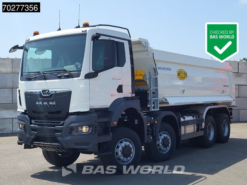 MAN TGS 41.480 8X6 NEW! 19m3 Meiller Tipper Big-Axle Steel suspension Automatic Euro 6 - Kipper vrachtwagen: afbeelding 1 MAN TGS 41.480 8X6 NEW! 19m3 Meiller Tipper Big-Axle Steel suspension Automatic Euro 6 - Kipper vrachtwagen: afbeelding 1