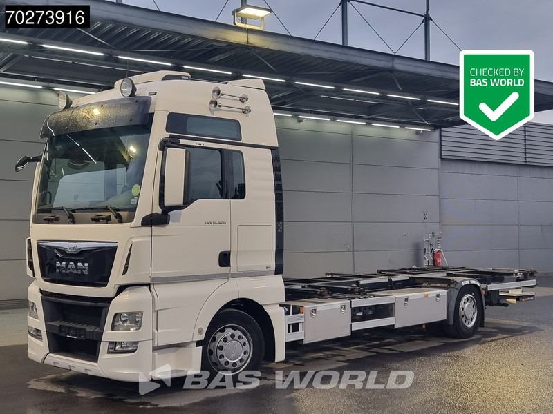 MAN TGX 18.400 4X2 XXL Standklima Navi BDF Euro 6 - Containertransporter/ Wissellaadbak vrachtwagen: afbeelding 1 MAN TGX 18.400 4X2 XXL Standklima Navi BDF Euro 6 - Containertransporter/ Wissellaadbak vrachtwagen: afbeelding 1