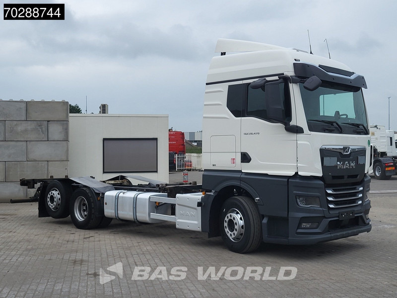 MAN TGX 26.470 6X2 BDF Retarder Lift Axle Standklima Automatic LED Euro 6 - Containertransporter/ Wissellaadbak vrachtwagen: afbeelding 3 MAN TGX 26.470 6X2 BDF Retarder Lift Axle Standklima Automatic LED Euro 6 - Containertransporter/ Wissellaadbak vrachtwagen: afbeelding 3