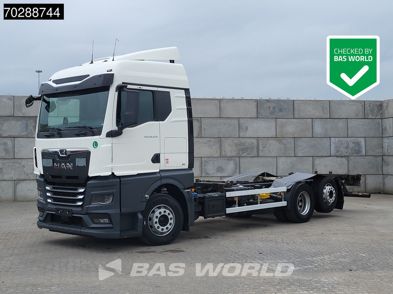 MAN TGX 26.470 6X2 BDF Retarder Lift Axle Standklima Automatic LED Euro 6 - Containertransporter/ Wissellaadbak vrachtwagen: afbeelding 1 MAN TGX 26.470 6X2 BDF Retarder Lift Axle Standklima Automatic LED Euro 6 - Containertransporter/ Wissellaadbak vrachtwagen: afbeelding 1