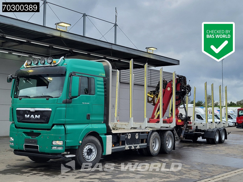 MAN TGX 26.540 6X4 Combi TAJFUN L150Z.96 woodcrane Holztransport Manual Retarder Euro 5 - Houttransport, Kraanwagen: afbeelding 1 MAN TGX 26.540 6X4 Combi TAJFUN L150Z.96 woodcrane Holztransport Manual Retarder Euro 5 - Houttransport, Kraanwagen: afbeelding 1