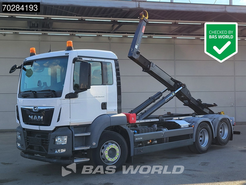 MAN TGX 28.460 6X2 MARREL AL20 S56 Hooklift Liftaxle Automatic Euro 6 - Haakarmsysteem vrachtwagen: afbeelding 1 MAN TGX 28.460 6X2 MARREL AL20 S56 Hooklift Liftaxle Automatic Euro 6 - Haakarmsysteem vrachtwagen: afbeelding 1
