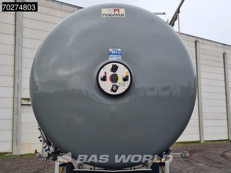 Magyar SR A1 Food 2 comp Inox steel Liftachse - Tankoplegger: afbeelding 3 Magyar SR A1 Food 2 comp Inox steel Liftachse - Tankoplegger: afbeelding 3