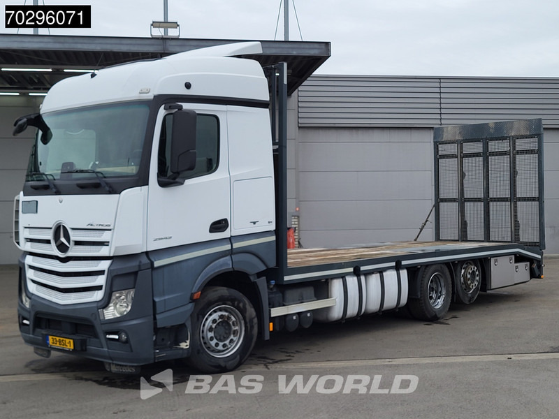 Mercedes-Benz Actros 2543 Actros 6X2 NL-Truck Machine transporter oprijwagen Retarder Lift-Axle ACC Euro 6 - Vrachtwagen met open laadbak: afbeelding 3 Mercedes-Benz Actros 2543 Actros 6X2 NL-Truck Machine transporter oprijwagen Retarder Lift-Axle ACC Euro 6 - Vrachtwagen met open laadbak: afbeelding 3
