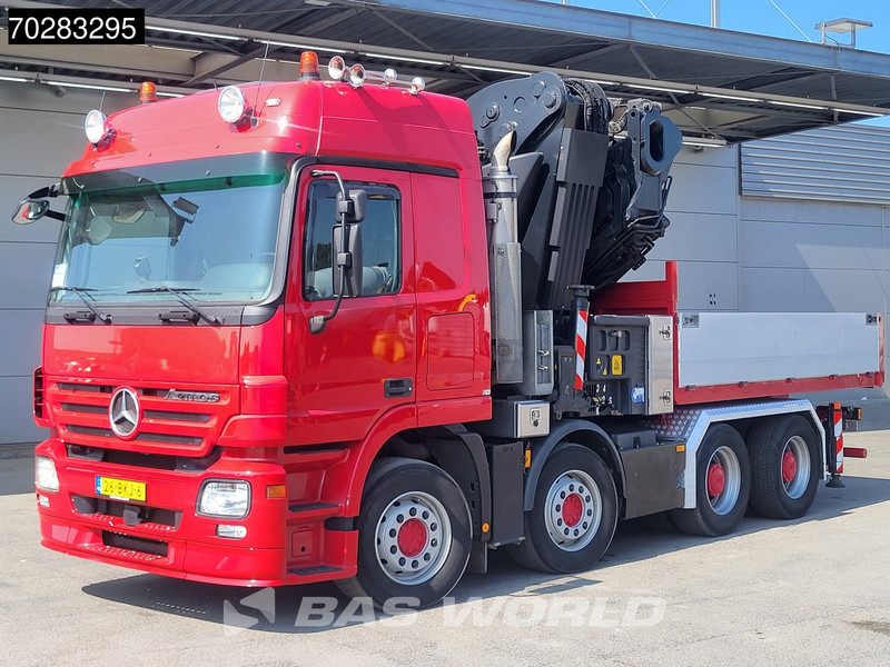 Mercedes-Benz Actros 2648 850 8X4 Effer 850/9S Kran Fifth wheel Big-Axle Automatic Euro 5 - Vrachtwagen met open laadbak, Kraanwagen: afbeelding 2 Mercedes-Benz Actros 2648 850 8X4 Effer 850/9S Kran Fifth wheel Big-Axle Automatic Euro 5 - Vrachtwagen met open laadbak, Kraanwagen: afbeelding 2