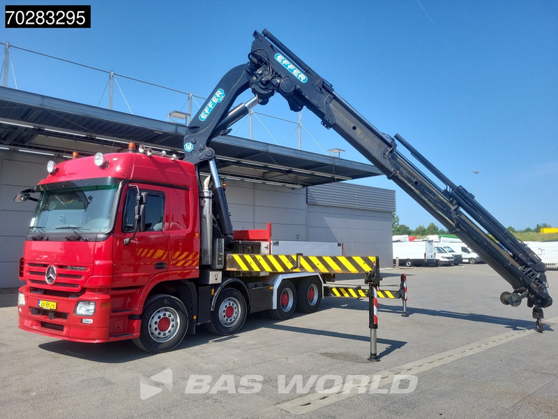 Mercedes-Benz Actros 2648 850 8X4 Effer 850/9S Kran Fifth wheel Big-Axle Automatic Euro 5 - Vrachtwagen met open laadbak, Kraanwagen: afbeelding 3 Mercedes-Benz Actros 2648 850 8X4 Effer 850/9S Kran Fifth wheel Big-Axle Automatic Euro 5 - Vrachtwagen met open laadbak, Kraanwagen: afbeelding 3