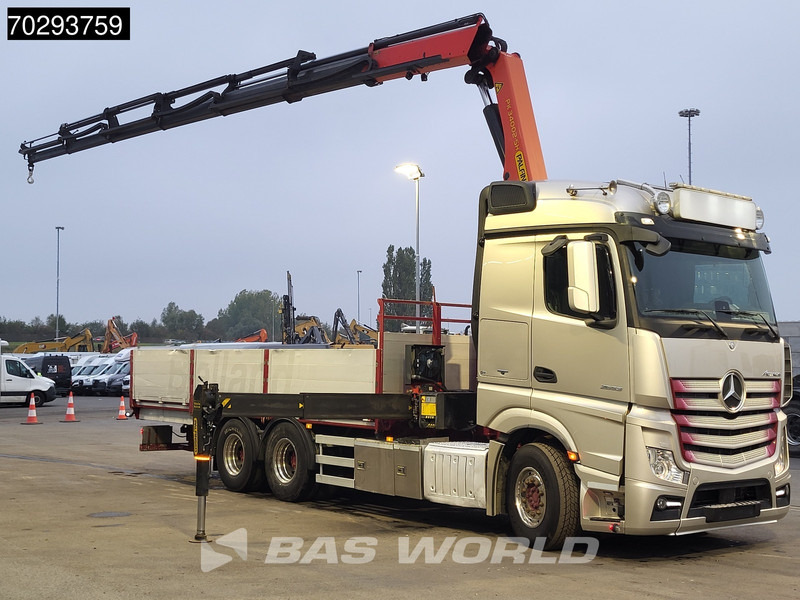 Mercedes-Benz Actros 2653 Actros 6X4 Palfinger PK34002 SH Kran Crane Retarder Xenon Euro 6 - Vrachtwagen met open laadbak, Kraanwagen: afbeelding 3 Mercedes-Benz Actros 2653 Actros 6X4 Palfinger PK34002 SH Kran Crane Retarder Xenon Euro 6 - Vrachtwagen met open laadbak, Kraanwagen: afbeelding 3