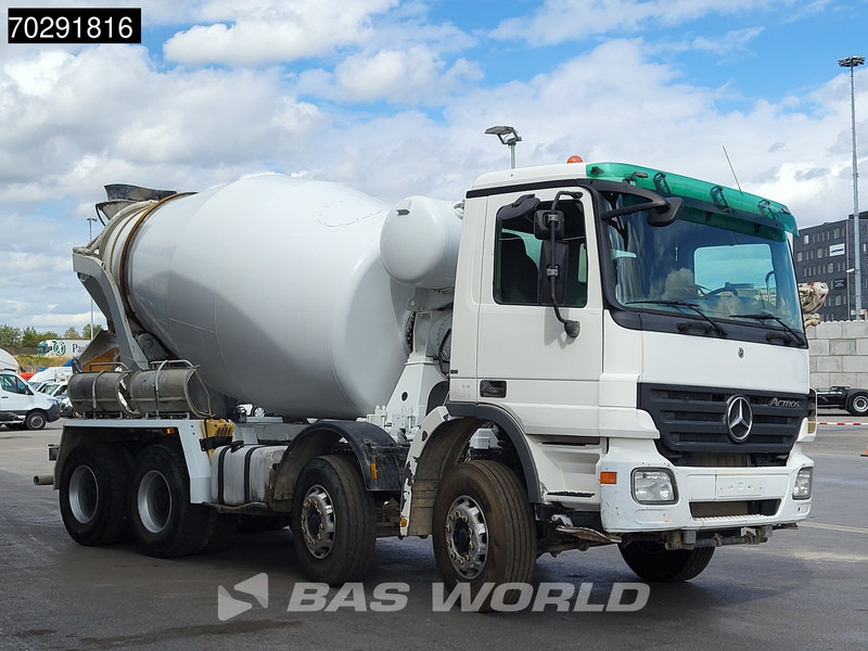 Mercedes-Benz Actros 3236 8X4 9M3 Stetter Mixer Big-Axle 3-Pedals Steelsuspension Euro 3 - Betonmixer: afbeelding 3 Mercedes-Benz Actros 3236 8X4 9M3 Stetter Mixer Big-Axle 3-Pedals Steelsuspension Euro 3 - Betonmixer: afbeelding 3