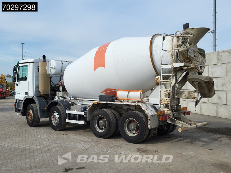 Mercedes-Benz Actros 3236 8X4 9m3 Liebherr 3-Pedals Steelsuspension Big-Axle Euro 3 - Betonmixer: afbeelding 2 Mercedes-Benz Actros 3236 8X4 9m3 Liebherr 3-Pedals Steelsuspension Big-Axle Euro 3 - Betonmixer: afbeelding 2