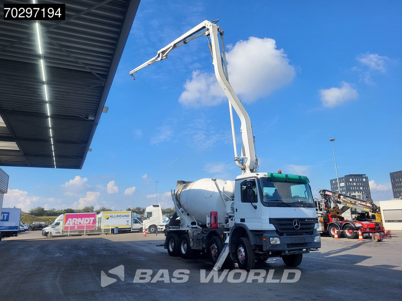 Mercedes-Benz Actros 3236 8X4 Mecbo M 23.3/100-BZ PUMI Big-Axle Steelsuspension 3-Pedals Euro 3 - Betonpomp: afbeelding 3 Mercedes-Benz Actros 3236 8X4 Mecbo M 23.3/100-BZ PUMI Big-Axle Steelsuspension 3-Pedals Euro 3 - Betonpomp: afbeelding 3