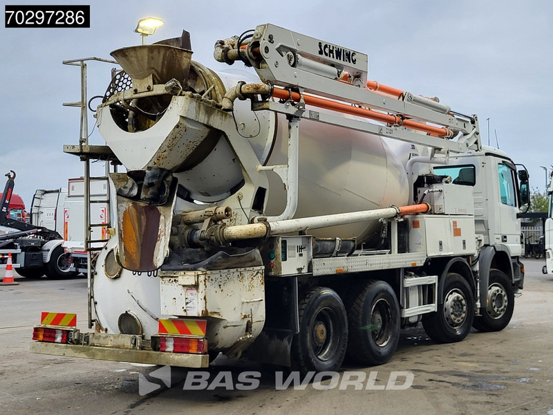 Mercedes-Benz Actros 3241 8X4 21meter Pump + 7m3 Stetter Mixer Steelsuspension Big-Axle Manual Euro 5 - Betonpomp: afbeelding 5 Mercedes-Benz Actros 3241 8X4 21meter Pump + 7m3 Stetter Mixer Steelsuspension Big-Axle Manual Euro 5 - Betonpomp: afbeelding 5