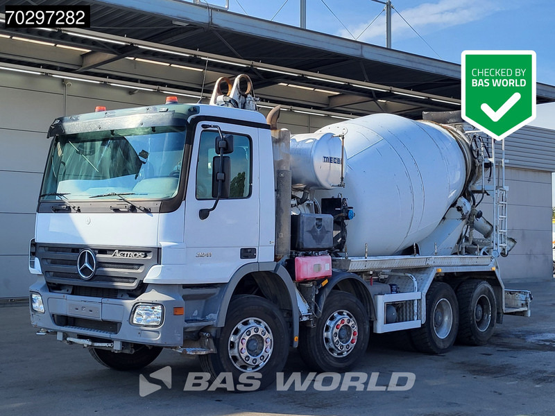 Mercedes-Benz Actros 3241 8X4 Mecbo PUMI incomplete Seelsuspension Big-Axle Euro 3 - Betonmixer: afbeelding 1 Mercedes-Benz Actros 3241 8X4 Mecbo PUMI incomplete Seelsuspension Big-Axle Euro 3 - Betonmixer: afbeelding 1