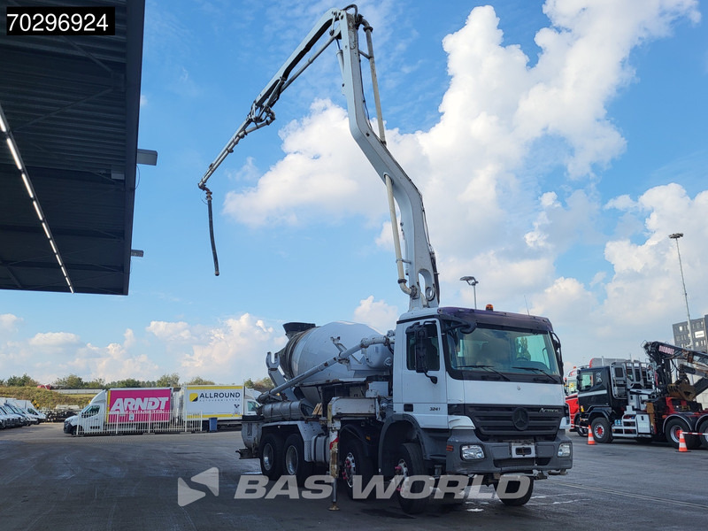 Mercedes-Benz Actros 3241 8X4 Putzmeister TMM 21 PUMI 7m3 Liebherr mixer 3-Pedals Big-Axle Euro 3 - Betonmixer: afbeelding 5 Mercedes-Benz Actros 3241 8X4 Putzmeister TMM 21 PUMI 7m3 Liebherr mixer 3-Pedals Big-Axle Euro 3 - Betonmixer: afbeelding 5