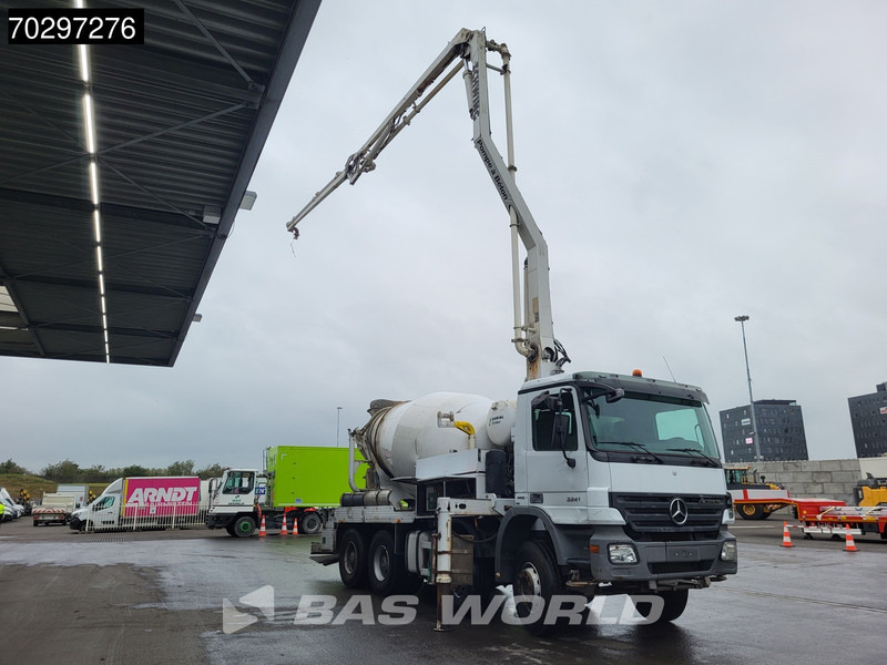 Mercedes-Benz Actros 3241 8X4 SCHWING FBP 21-100 PUMI 7m3 Mixer 3-Pedals Big-Axle Euro 4 - Betonpomp: afbeelding 3 Mercedes-Benz Actros 3241 8X4 SCHWING FBP 21-100 PUMI 7m3 Mixer 3-Pedals Big-Axle Euro 4 - Betonpomp: afbeelding 3