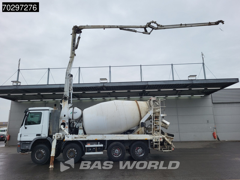 Mercedes-Benz Actros 3241 8X4 SCHWING FBP 21-100 PUMI 7m3 Mixer 3-Pedals Big-Axle Euro 4 - Betonpomp: afbeelding 5 Mercedes-Benz Actros 3241 8X4 SCHWING FBP 21-100 PUMI 7m3 Mixer 3-Pedals Big-Axle Euro 4 - Betonpomp: afbeelding 5