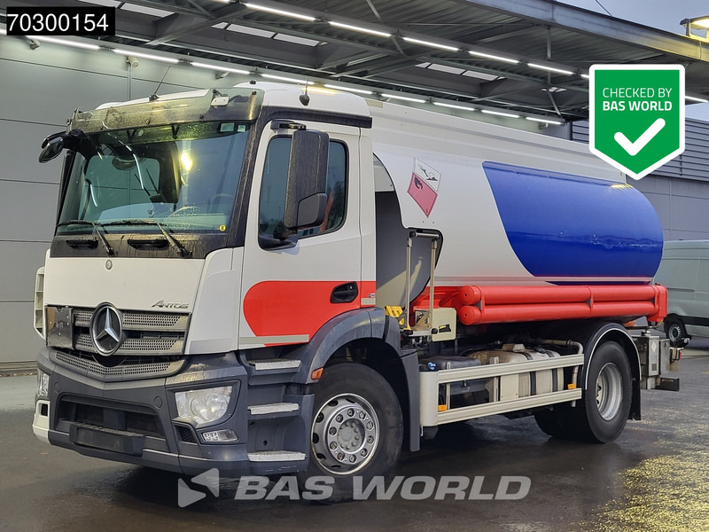 Mercedes-Benz Antos 1824 4X2 13500ltr Fuel tanker 4 comparments ADR Automatic Euro 6 - Tankwagen: afbeelding 1 Mercedes-Benz Antos 1824 4X2 13500ltr Fuel tanker 4 comparments ADR Automatic Euro 6 - Tankwagen: afbeelding 1