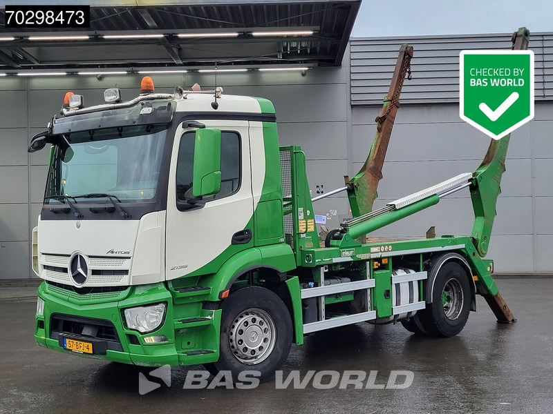 Mercedes-Benz Antos 2135 4X2 NL-Truck APK 14Tons Hyva Lift Skiploader Automatic Euro 6 - Portaalarmsysteem vrachtwagen: afbeelding 1 Mercedes-Benz Antos 2135 4X2 NL-Truck APK 14Tons Hyva Lift Skiploader Automatic Euro 6 - Portaalarmsysteem vrachtwagen: afbeelding 1