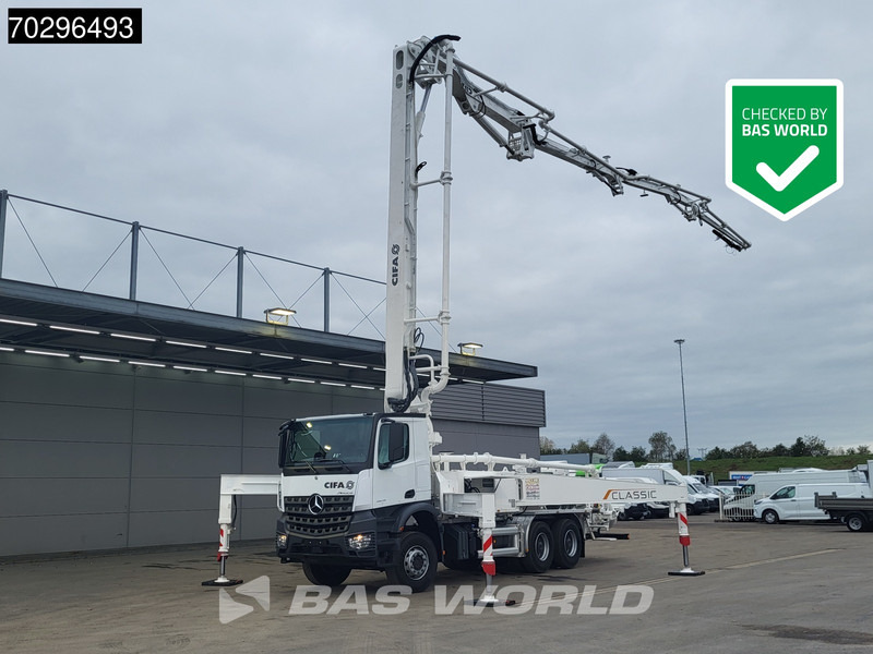 Mercedes-Benz Arocs 2646 6X4 NEW! 36 mtr Concrete Pump CIFA K36C-PU17080 Automatic Euro 6 - Betonpomp: afbeelding 1 Mercedes-Benz Arocs 2646 6X4 NEW! 36 mtr Concrete Pump CIFA K36C-PU17080 Automatic Euro 6 - Betonpomp: afbeelding 1