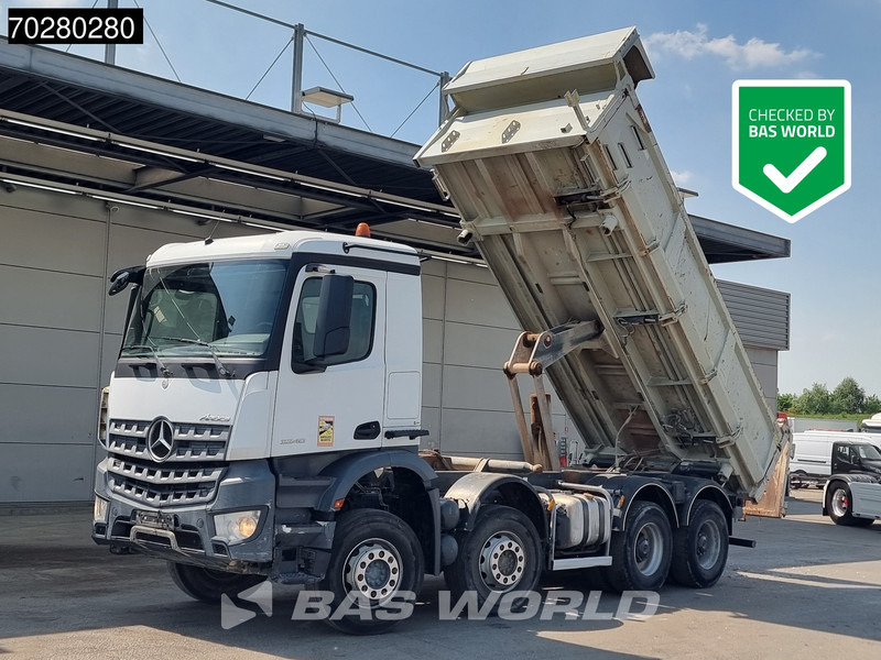 Mercedes-Benz Arocs 3240 8X4 12m3 2-way Tipper Automatic Steel suspension Euro 6 - Kipper vrachtwagen: afbeelding 1 Mercedes-Benz Arocs 3240 8X4 12m3 2-way Tipper Automatic Steel suspension Euro 6 - Kipper vrachtwagen: afbeelding 1