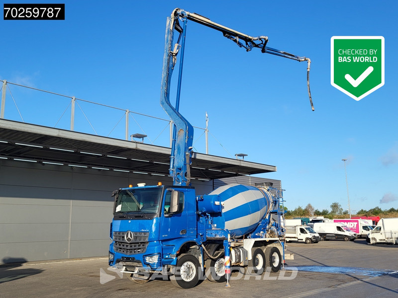Mercedes-Benz Arocs 3251 8X4 PUMI Putzmeister TMM 24 + Liebherr 7m3 Mixer Retarder Euro 6 - Betonpomp: afbeelding 1 Mercedes-Benz Arocs 3251 8X4 PUMI Putzmeister TMM 24 + Liebherr 7m3 Mixer Retarder Euro 6 - Betonpomp: afbeelding 1