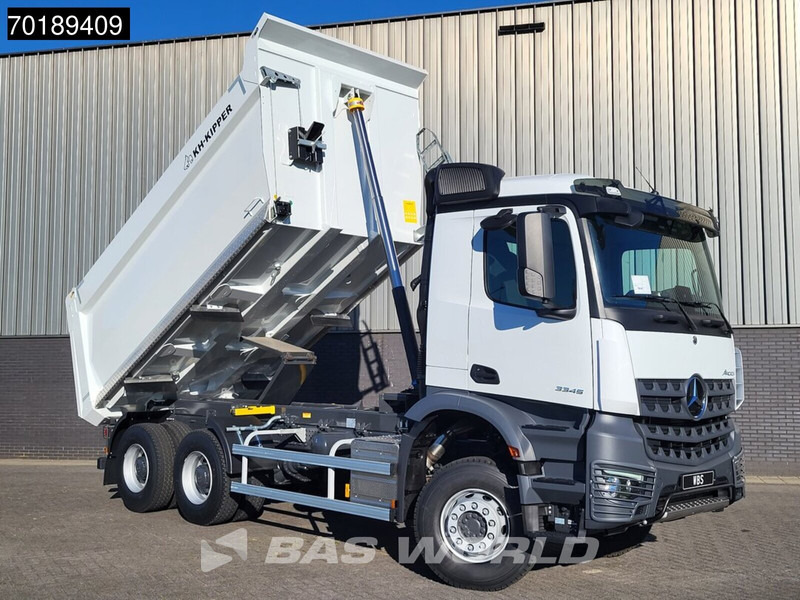 Mercedes-Benz Arocs 3345 6X4 18m3 KH-Tipper Automatic Big-Axle Euro 3 - Kipper vrachtwagen: afbeelding 5 Mercedes-Benz Arocs 3345 6X4 18m3 KH-Tipper Automatic Big-Axle Euro 3 - Kipper vrachtwagen: afbeelding 5