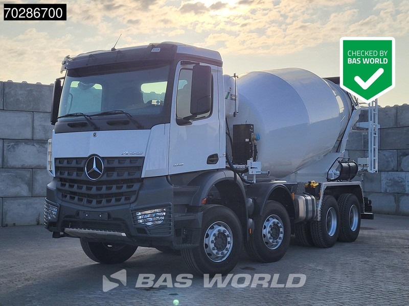 Mercedes-Benz Arocs 4142 8X4 NEW! 10m3 SchwingStetter Mixer Manual Steel suspension BigAxle Euro3 - Betonmixer: afbeelding 1 Mercedes-Benz Arocs 4142 8X4 NEW! 10m3 SchwingStetter Mixer Manual Steel suspension BigAxle Euro3 - Betonmixer: afbeelding 1
