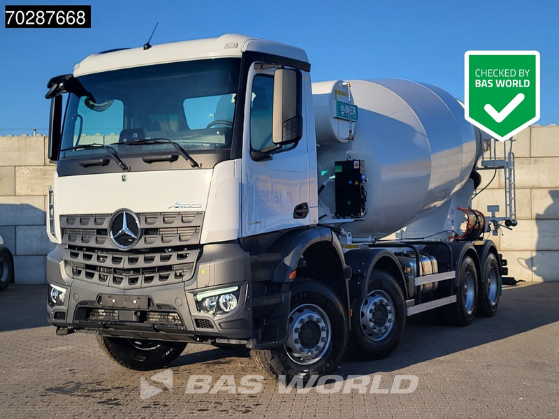 Mercedes-Benz Arocs 4142 8X4 New! 12m3 IMER Mixer Steelsuspension Automatic Big-Axle Euro 6 - Betonmixer: afbeelding 1 Mercedes-Benz Arocs 4142 8X4 New! 12m3 IMER Mixer Steelsuspension Automatic Big-Axle Euro 6 - Betonmixer: afbeelding 1