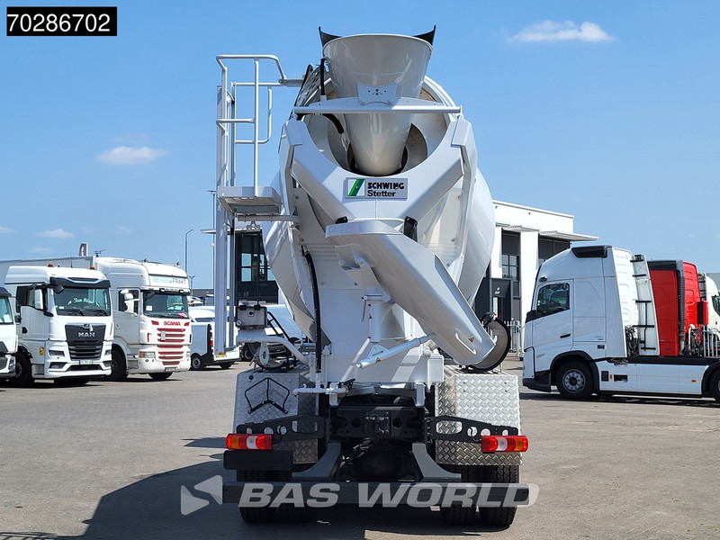 Nieuw Betonmixer Mercedes-Benz Arocs 4145 8X4 NEW! 11m3 Schwing Stetter Mixer Manual Big-Axle Steel suspension Euro 3: afbeelding 11