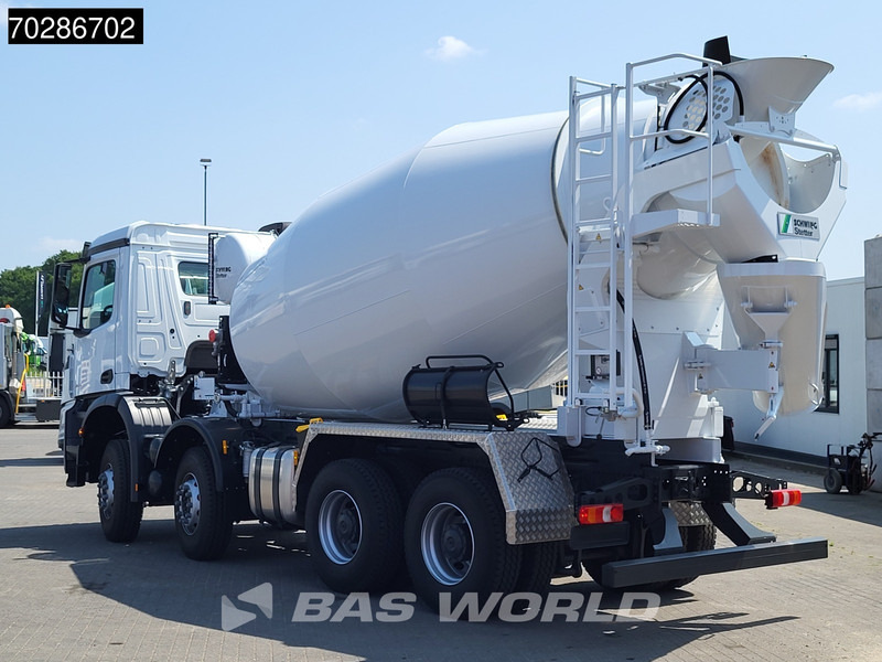 Mercedes-Benz Arocs 4145 8X4 NEW! 11m3 Schwing Stetter Mixer Manual Big-Axle Steel suspension Euro 3 - Betonmixer: afbeelding 2 Mercedes-Benz Arocs 4145 8X4 NEW! 11m3 Schwing Stetter Mixer Manual Big-Axle Steel suspension Euro 3 - Betonmixer: afbeelding 2