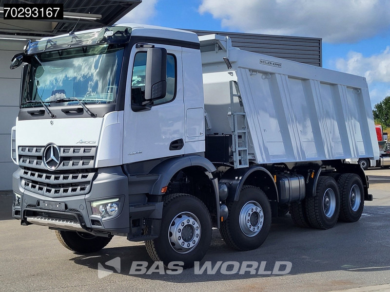 Mercedes-Benz Arocs 4145 8X4 New! 22m3 Meiller Kipper Big-Axle Steelsuspension Manual Euro 3 - Kipper vrachtwagen: afbeelding 5 Mercedes-Benz Arocs 4145 8X4 New! 22m3 Meiller Kipper Big-Axle Steelsuspension Manual Euro 3 - Kipper vrachtwagen: afbeelding 5