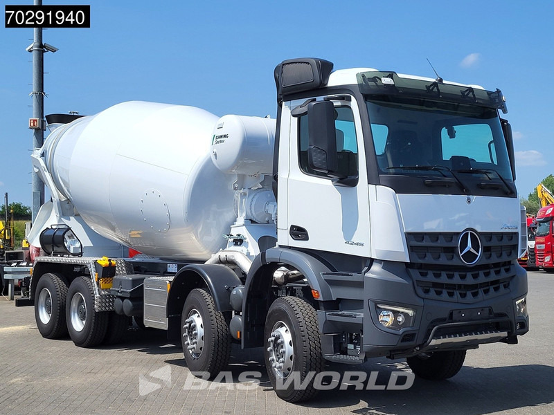 Nieuw Betonmixer Mercedes-Benz Arocs 4245 8X4 NEW! 12m3 Schwing Stetter Mixer Big-Axle Manual Euro 3: afbeelding 12