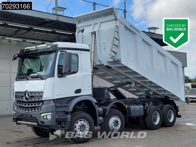 Mercedes-Benz Arocs 4245 8X4 New! 22m3 Meiller Kipper Big-Axle Steelsuspension Manual Euro 3 - Kipper vrachtwagen: afbeelding 1 Mercedes-Benz Arocs 4245 8X4 New! 22m3 Meiller Kipper Big-Axle Steelsuspension Manual Euro 3 - Kipper vrachtwagen: afbeelding 1