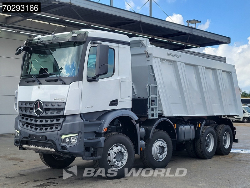 Mercedes-Benz Arocs 4245 8X4 New! 22m3 Meiller Kipper Big-Axle Steelsuspension Manual Euro 3 - Kipper vrachtwagen: afbeelding 5 Mercedes-Benz Arocs 4245 8X4 New! 22m3 Meiller Kipper Big-Axle Steelsuspension Manual Euro 3 - Kipper vrachtwagen: afbeelding 5