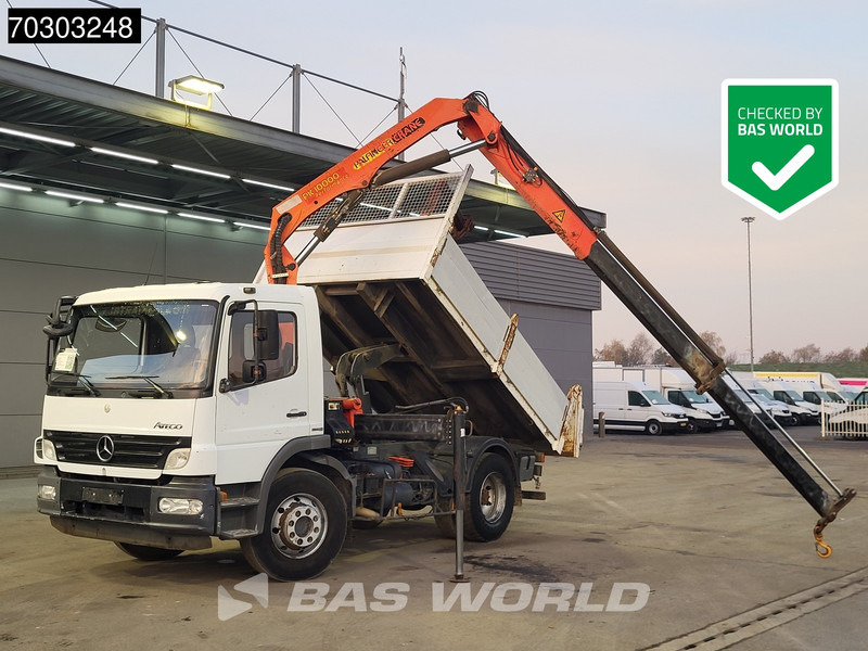 Mercedes-Benz Atego 1624 4X2 Palfinger PK10000 Kran Crane Manual Steelsuspension Euro 4 - Kipper vrachtwagen, Kraanwagen: afbeelding 1 Mercedes-Benz Atego 1624 4X2 Palfinger PK10000 Kran Crane Manual Steelsuspension Euro 4 - Kipper vrachtwagen, Kraanwagen: afbeelding 1