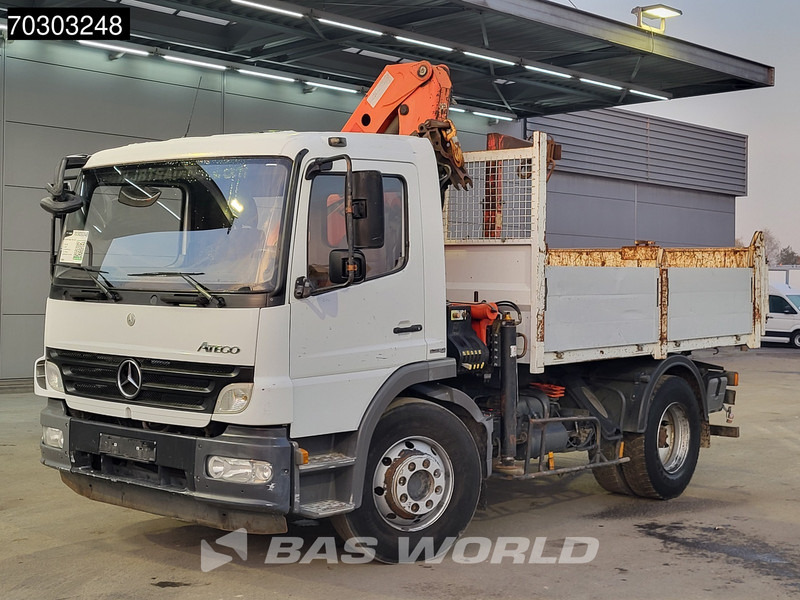 Kipper vrachtwagen, Kraanwagen Mercedes-Benz Atego 1624 4X2 Palfinger PK10000 Kran Crane Manual Steelsuspension Euro 4: afbeelding 10 Kipper vrachtwagen, Kraanwagen Mercedes-Benz Atego 1624 4X2 Palfinger PK10000 Kran Crane Manual Steelsuspension Euro 4: afbeelding 10
