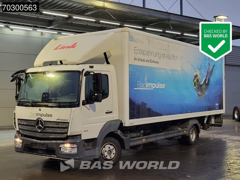 Mercedes-Benz Atego 818 4X2 8tonner Automatic 1500kg Ladebordwand Euro 6 - Bakwagen: afbeelding 1 Mercedes-Benz Atego 818 4X2 8tonner Automatic 1500kg Ladebordwand Euro 6 - Bakwagen: afbeelding 1