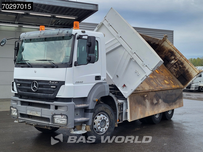Mercedes-Benz Axor 2640 6X4 10m3 Meiller Tipper Steelsuspension Manual Euro 4 - Kipper vrachtwagen: afbeelding 3 Mercedes-Benz Axor 2640 6X4 10m3 Meiller Tipper Steelsuspension Manual Euro 4 - Kipper vrachtwagen: afbeelding 3