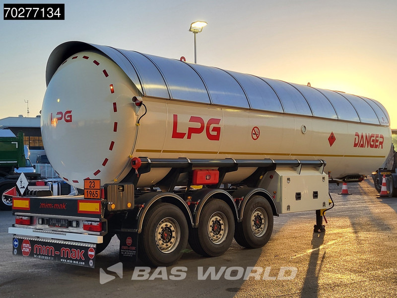 Mim-Mak LPG TRANSPORT TANK 3 axles NEW 48m3 Liftachse Gas ADR - Tankoplegger: afbeelding 5 Mim-Mak LPG TRANSPORT TANK 3 axles NEW 48m3 Liftachse Gas ADR - Tankoplegger: afbeelding 5