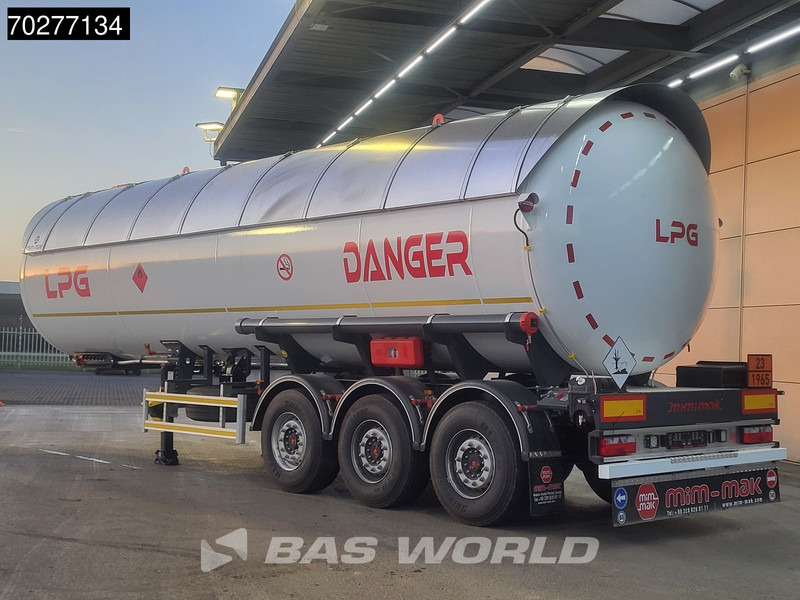 Mim-Mak LPG TRANSPORT TANK 3 axles NEW 48m3 Liftachse Gas ADR - Tankoplegger: afbeelding 2 Mim-Mak LPG TRANSPORT TANK 3 axles NEW 48m3 Liftachse Gas ADR - Tankoplegger: afbeelding 2